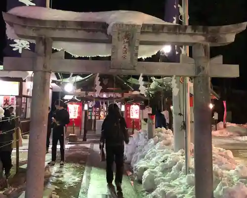 西根神社の鳥居