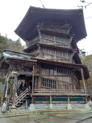 円通三匝堂（さざえ堂）(福島県)