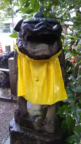 下総国三山　二宮神社の狛犬