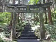 上色見熊野座神社の鳥居