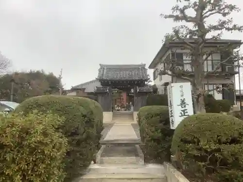 善正寺の山門