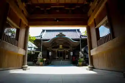 降松神社の山門・神門