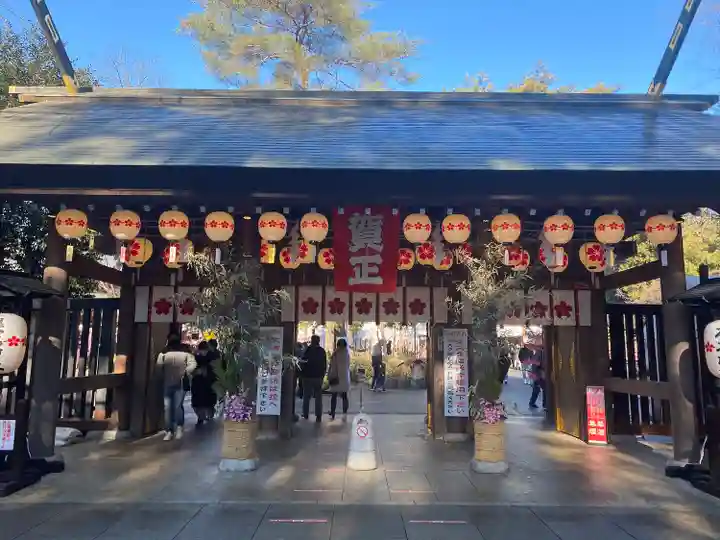 櫻木神社の山門・神門