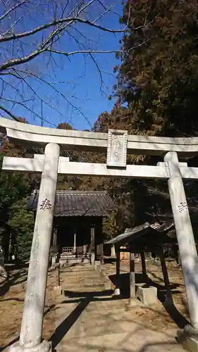 琴平八幡神社の鳥居