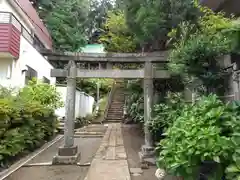 大船熊野神社の鳥居