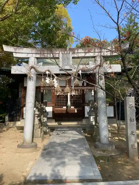大津神社の鳥居