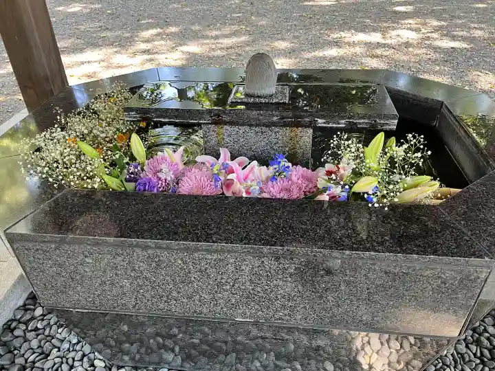 新琴似神社の手水舎