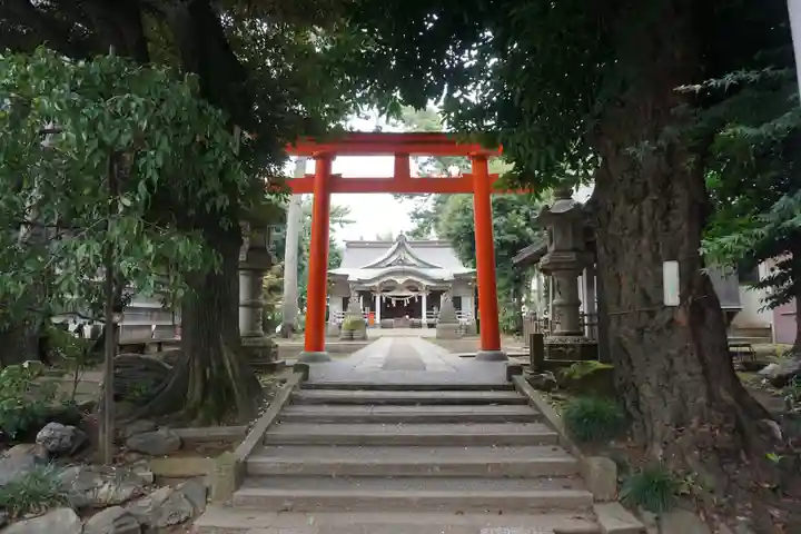 天沼八幡神社の鳥居
