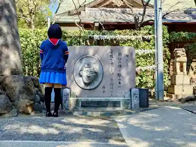 開口神社の周辺