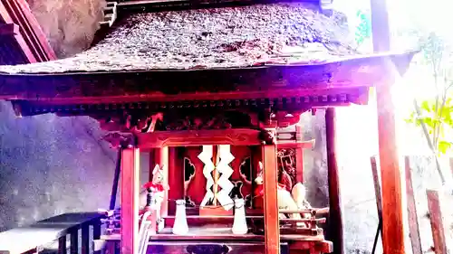 須佐之男社　迦具土社合殿の末社・摂社