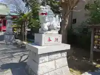 当代島稲荷神社の狛犬