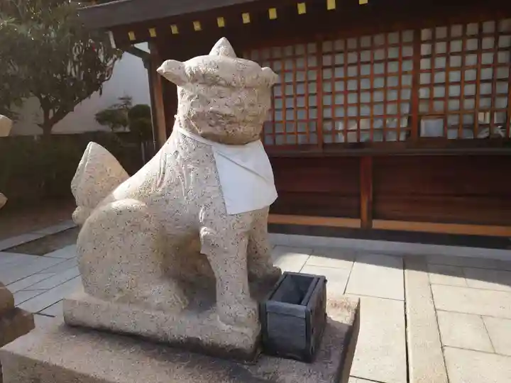 厄除の宮 駒林神社の狛犬