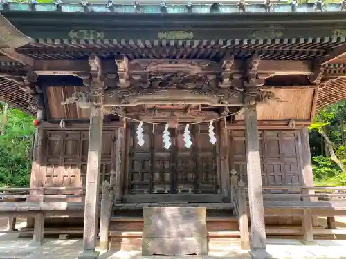 甲波宿禰神社の本殿