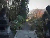 高瀬神社の景色