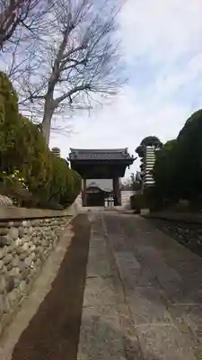 長福寺の山門・神門