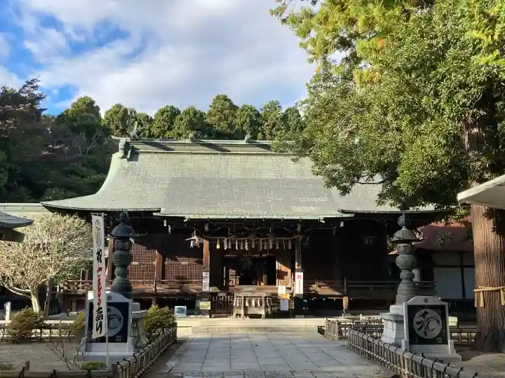 青葉神社の本殿・本堂