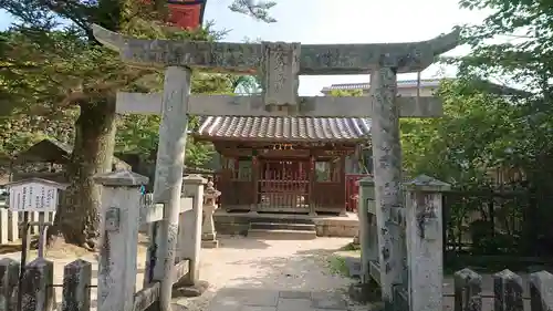 荒胡子神社の鳥居