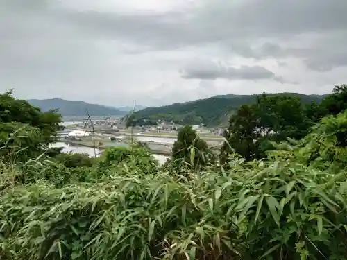 鹿島御児神社の景色