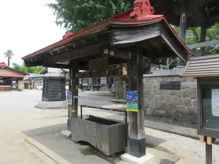 慈恩寺の手水舎