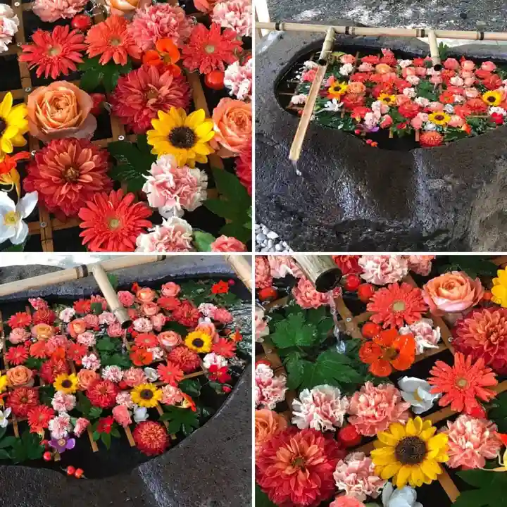 千歳神社の手水舎