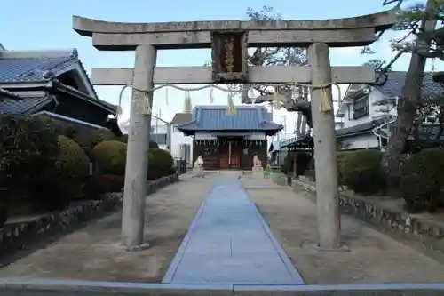 八幡太神宮の鳥居