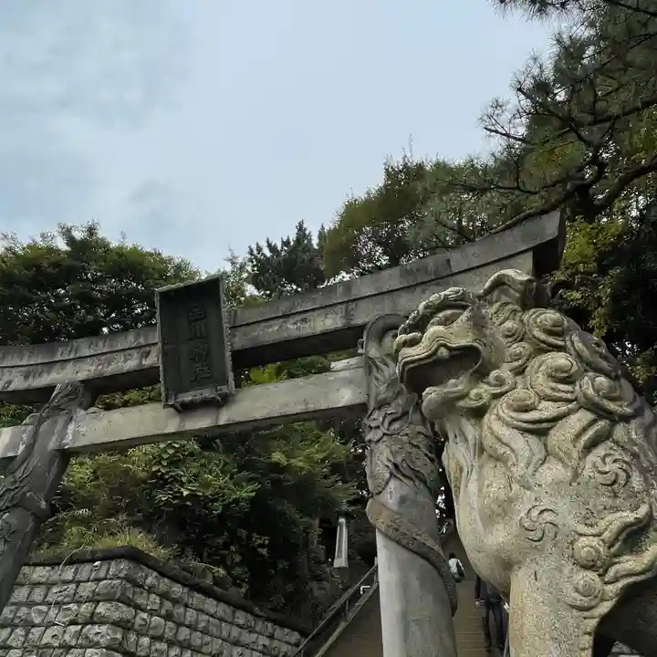 品川神社の鳥居