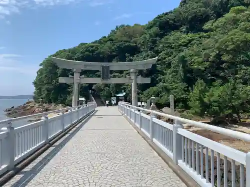 八百富神社の鳥居