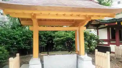 蒲田八幡神社の手水舎