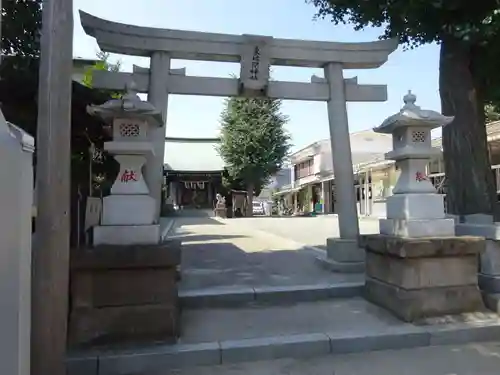 東林間神社の鳥居