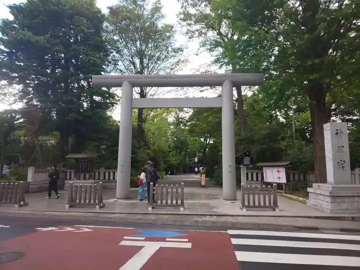 阿佐ヶ谷神明宮の鳥居