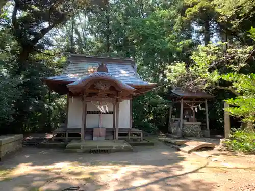 子鍬倉神社の末社