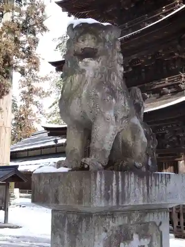 若一王子神社の狛犬