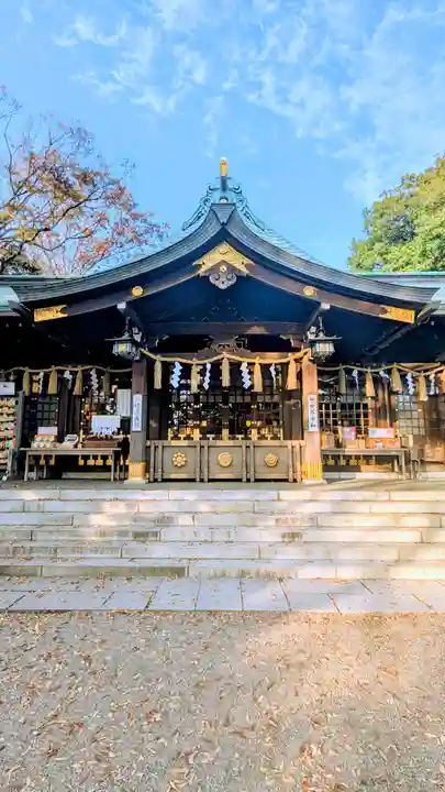 検見川神社の本殿・本堂