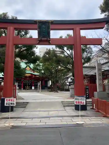 御霊神社の鳥居