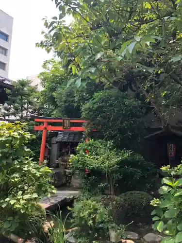 宝蔵寺の鳥居