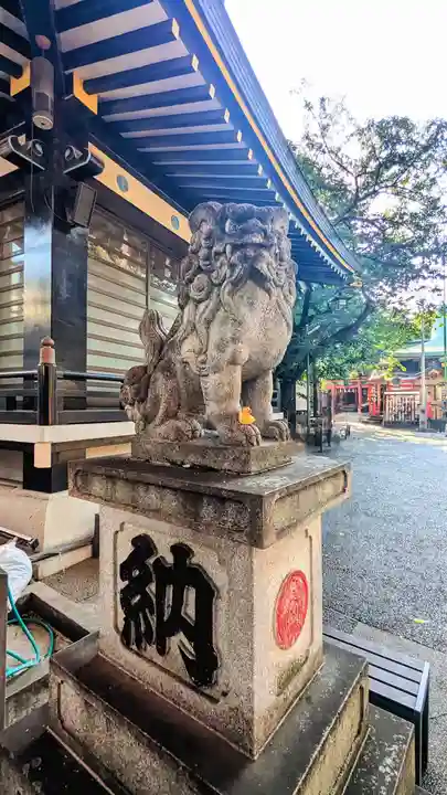 須賀神社の狛犬