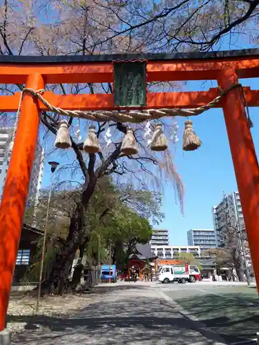 榴岡天満宮の鳥居