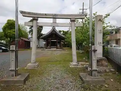 八幡社の本殿・本堂