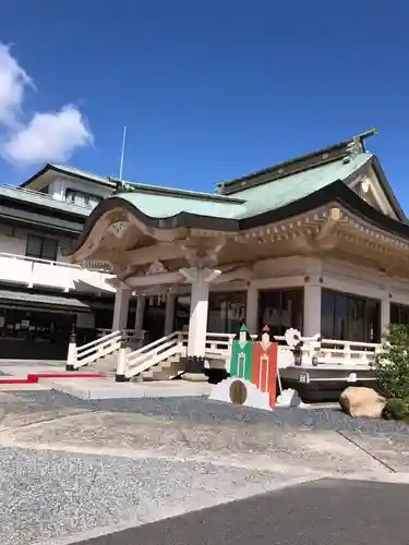 岡山神社の本殿・本堂
