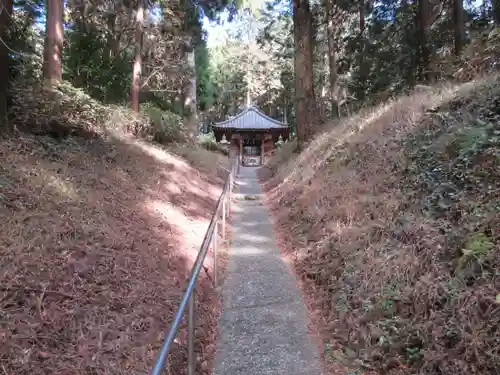 村山浅間神社の景色