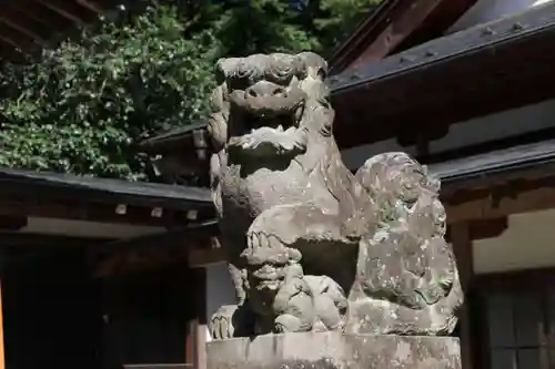 鏡石鹿嶋神社の狛犬