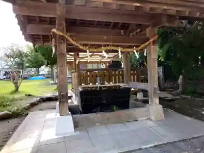 鶴谷八幡宮の手水舎