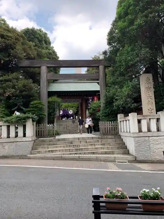 東京大神宮の鳥居