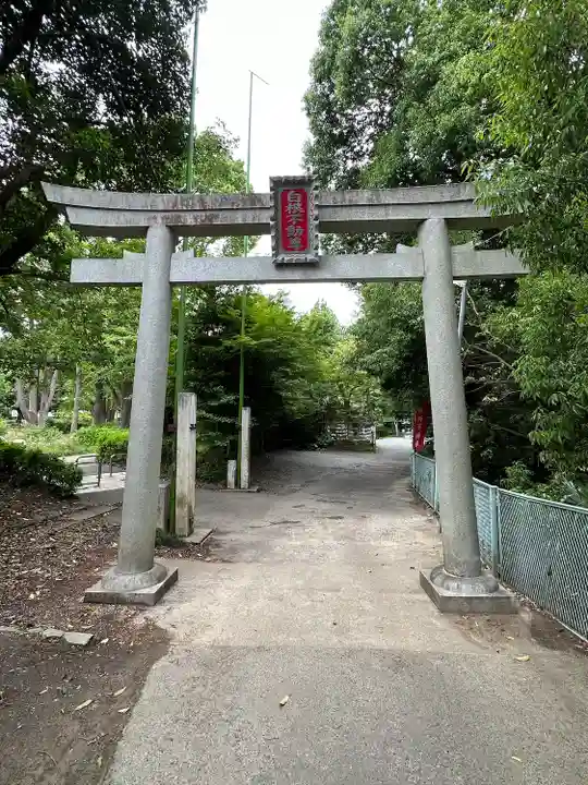 白根神社の鳥居