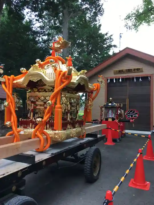 上富良野神社のお祭り