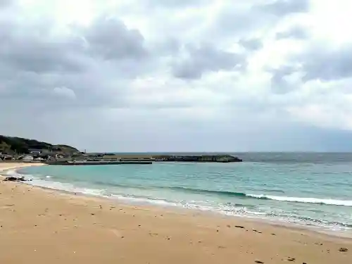 三井楽教会の周辺