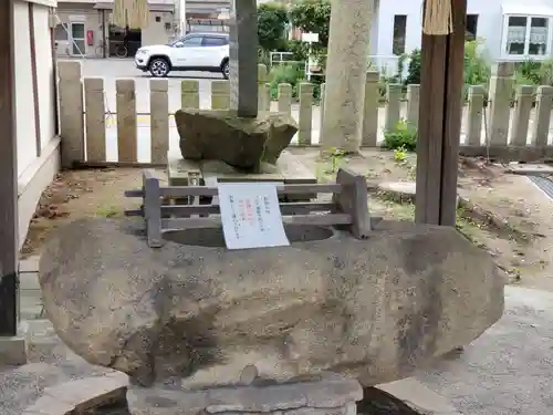 粟津天満神社の手水舎