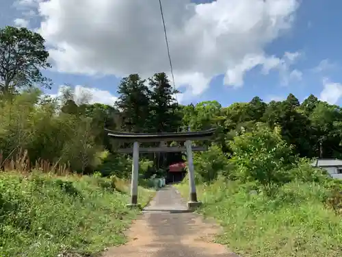 熊野神社の鳥居