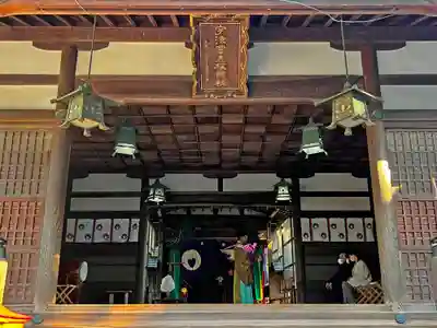宇流冨志禰神社の本殿・本堂