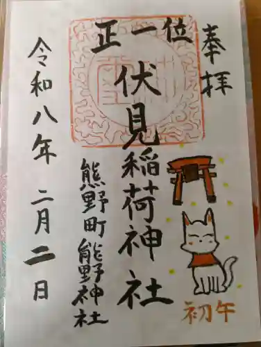 くまくま神社(導きの社 熊野町熊野神社)の御朱印